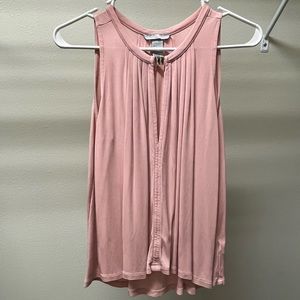 Blush pink tank top